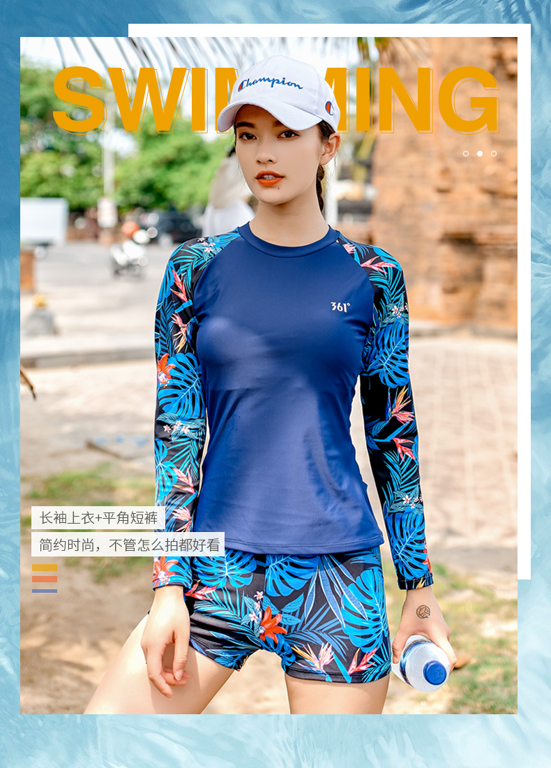 Đồ Bơi Thể Thao 361Degree Phong Cách Hàn Quốc Thoải Mái Cho Nữ | BigBuy360 - bigbuy360.vn