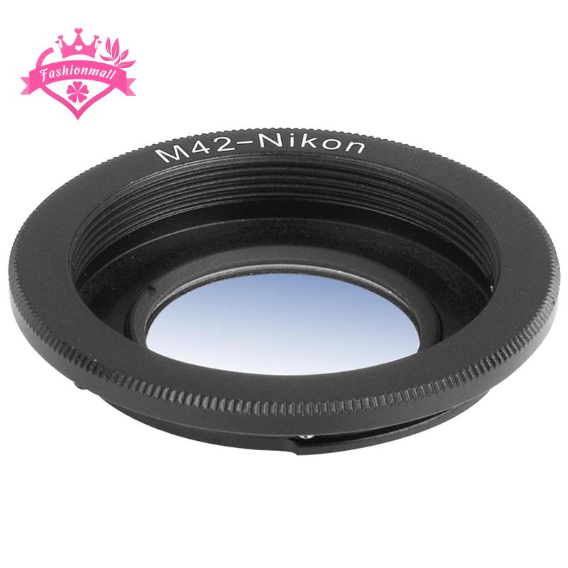 M42 42mm lens mount adapter to Nikon D3100 D3000 D5000 Infinity focus thumbnail