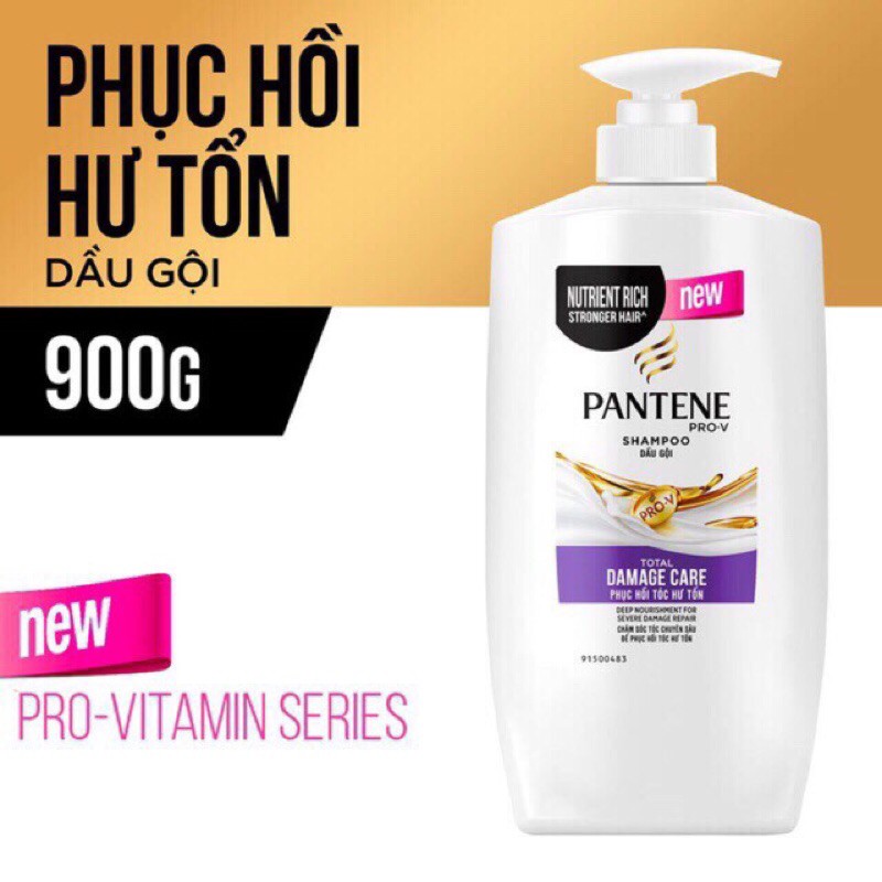 Dầu hội Pantene 900ml phục hồi hư tổn