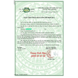 Nước hồng sâm Hàn Quốc extract liquid