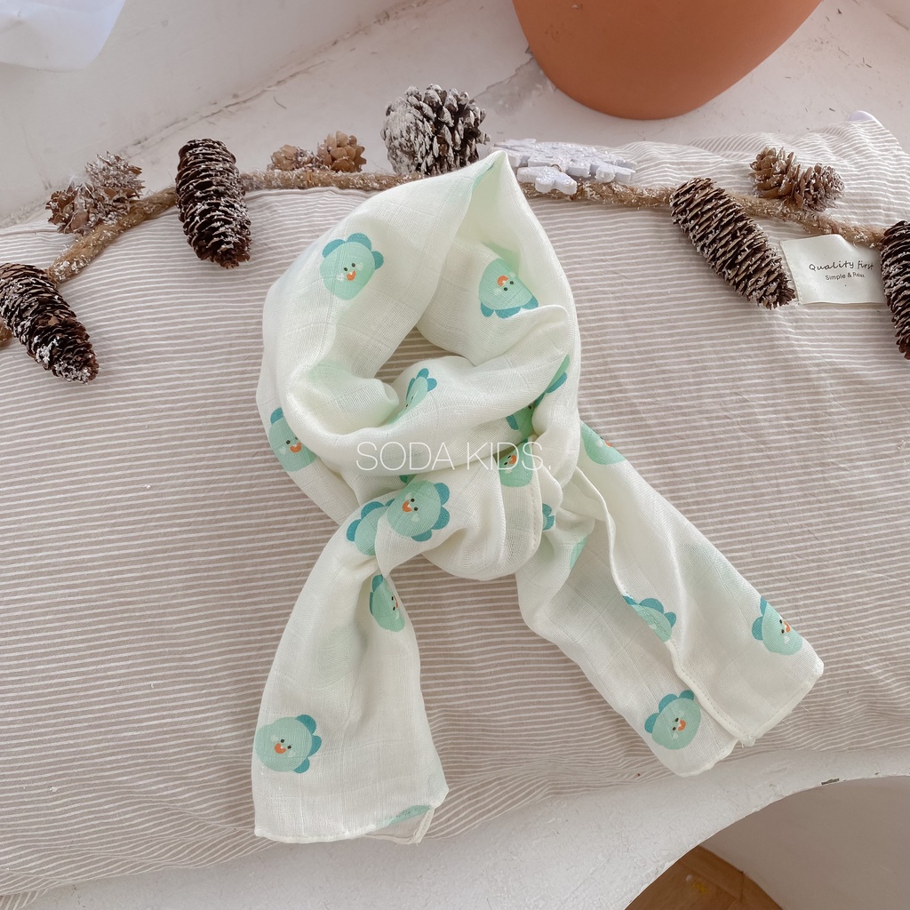 Khăn xô sợi tre hai màu (Hàng thiết kế)