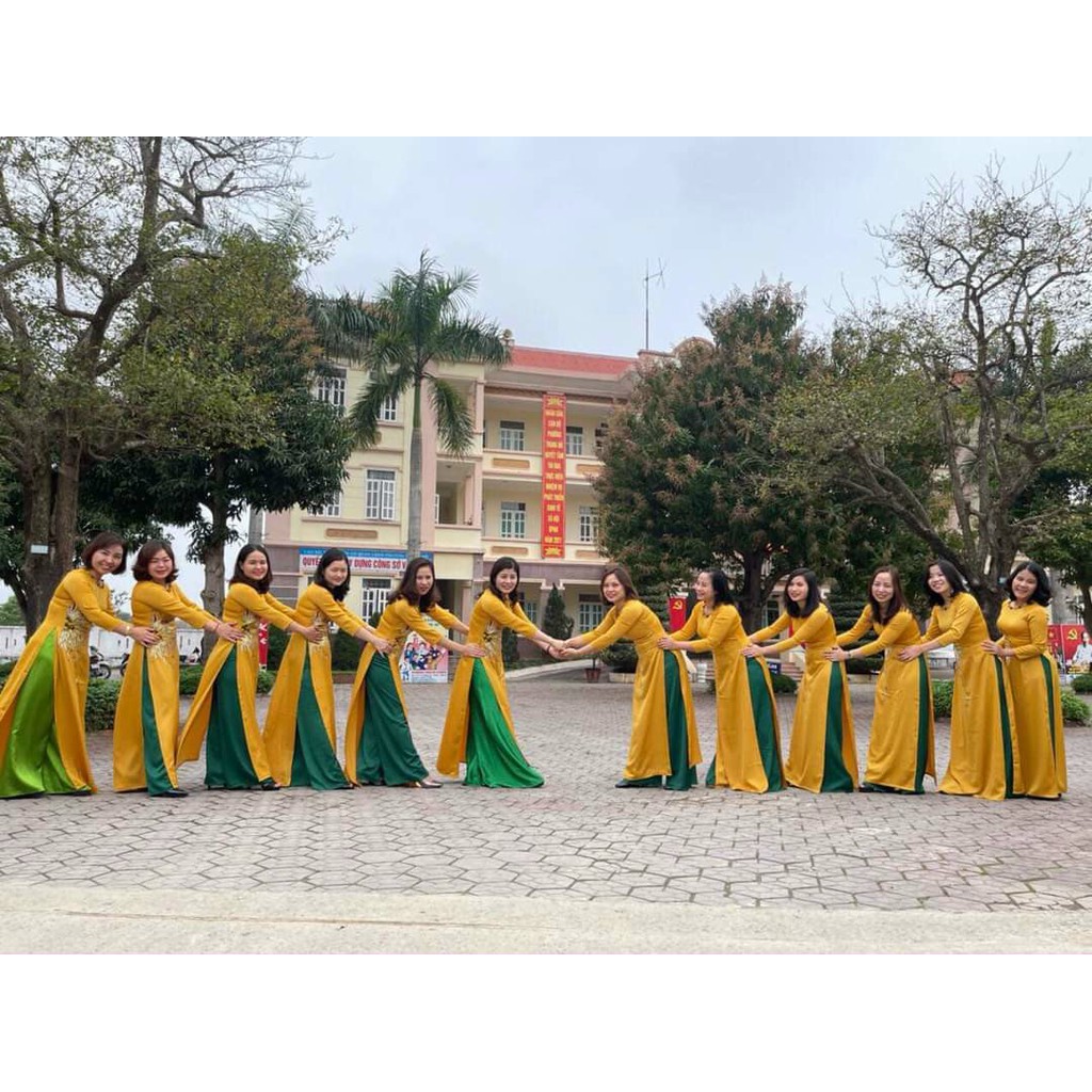 ÁO DÀI THÊU TÂY THI  MAY SẴN HOT HOT
