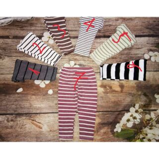 Combo 5q kẻ legging len xuất