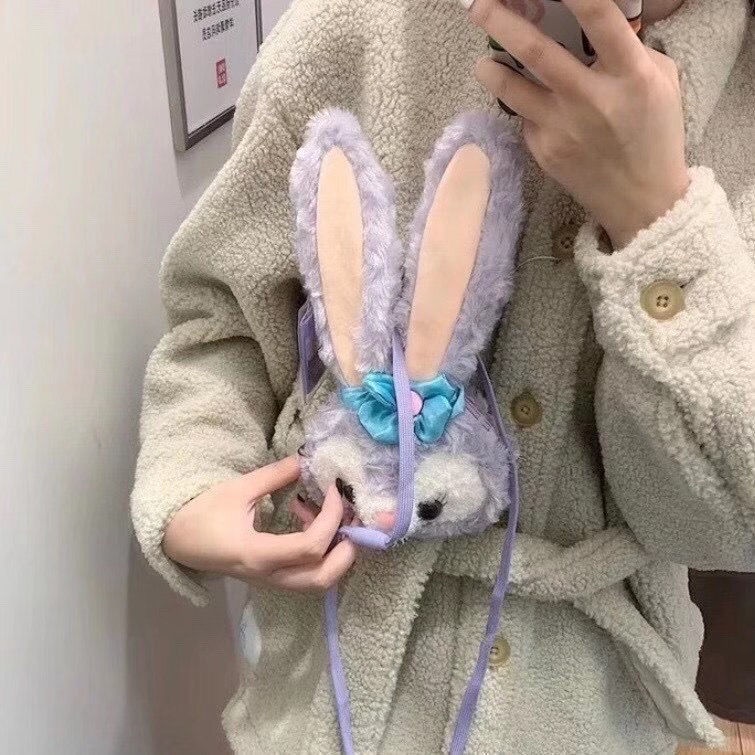 Stellalou Túi Đeo Chéo Vai Hình Thỏ Hoạt Hình Cho Nữ