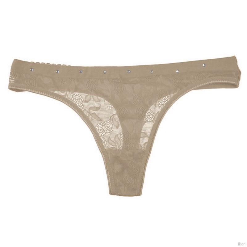 Quần lót siêu mỏng phối ren hoa quyến rũ cho nữ