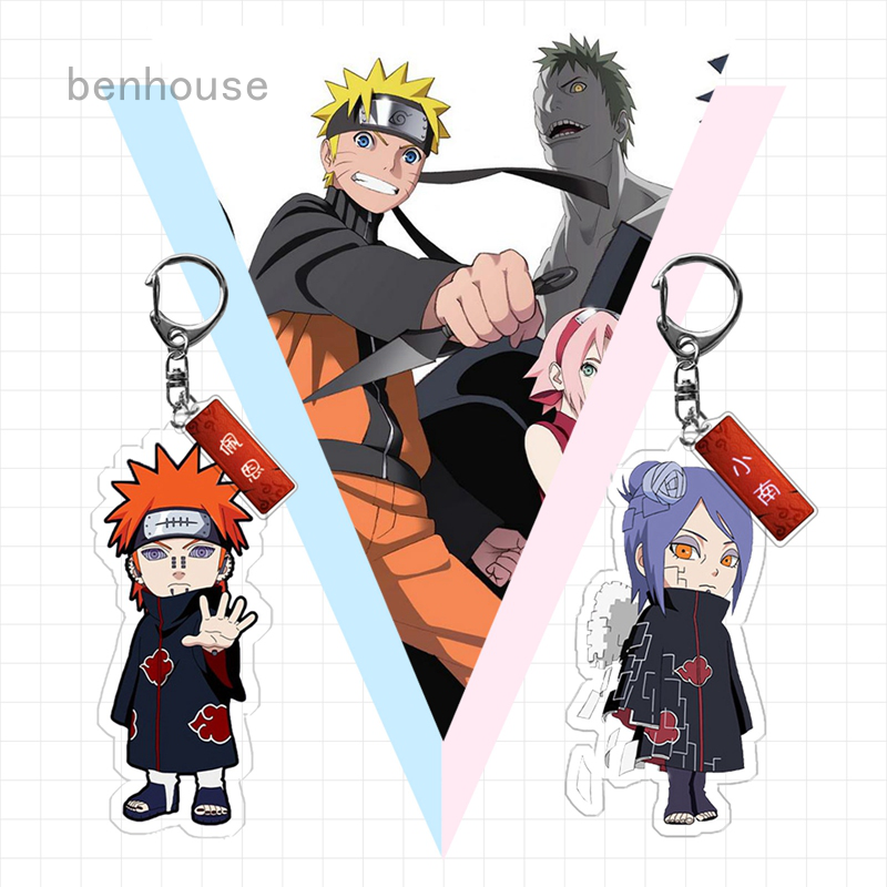 Móc Khóa Acrylic Hình Nhân Vật Naruto