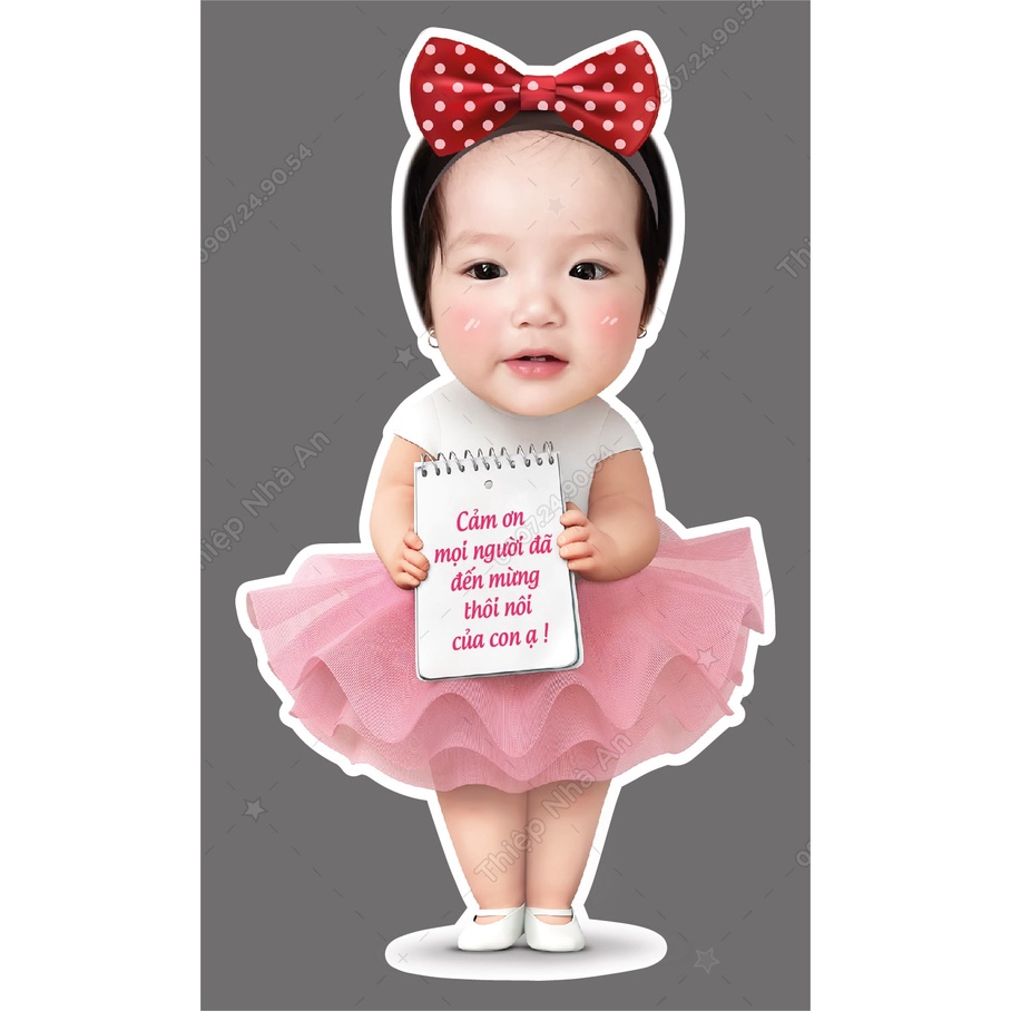 ♥️ Phụ kiện Chibi Trang Trí Sinh Nhật Cho Bé.♥️