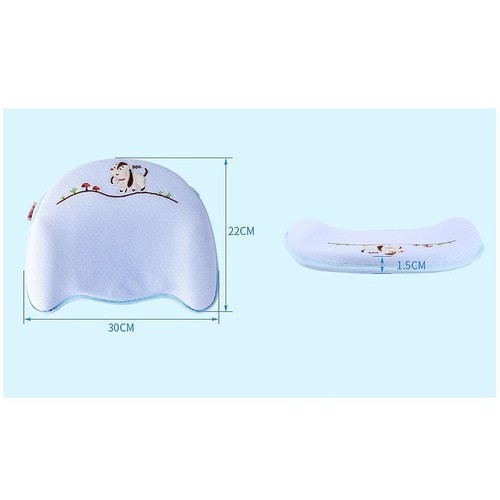 [HÀNG CHÍNH HÃNG KÈM HỘP] Gối cao su Babymoov Chống Bẹp, Méo Đầu Cho bé - Bảo Hành 12 tháng