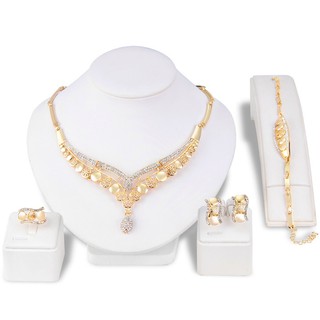 Bộ trang sức cô dâu 4 món xinh xắn BHB83