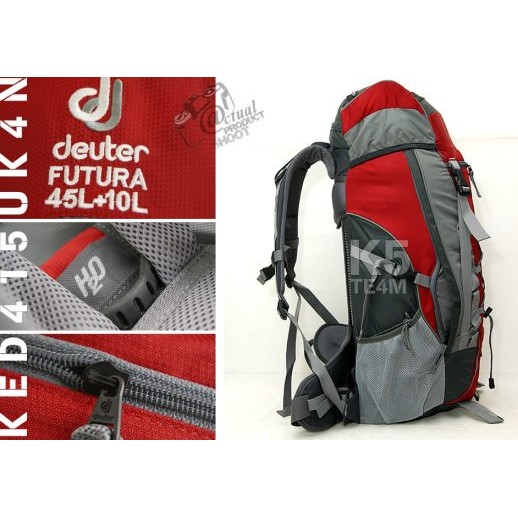 [Giảm giá 3 ngày] Balo phượt Deuter Futura 45L +10 L, đi leo núi dã ngoại, hiking trecking and touring