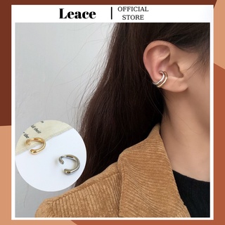 Bông tai khuyên tai kẹp vành lượn sóng ER044,045 Leace.accessories