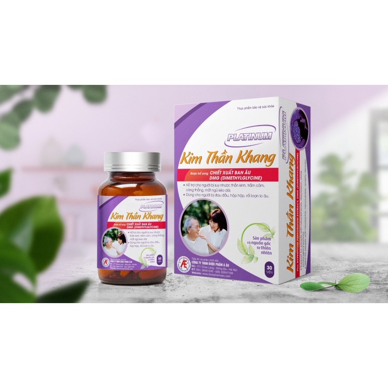 Kim thần khang Platinum (Lọ 30 viên)