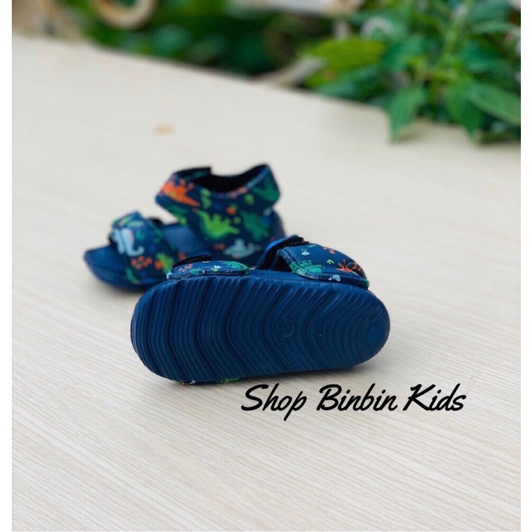 Sandal siêu nhẹ cho bé từ 4tháng đến 2tuổi hoạ tiết khủng long siêu đẹp đi siêu nhe, siêu êm, siêu bền mẫu mới nhất 2021