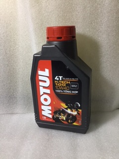 Nhớt motul H-tech cho xe máy 1L