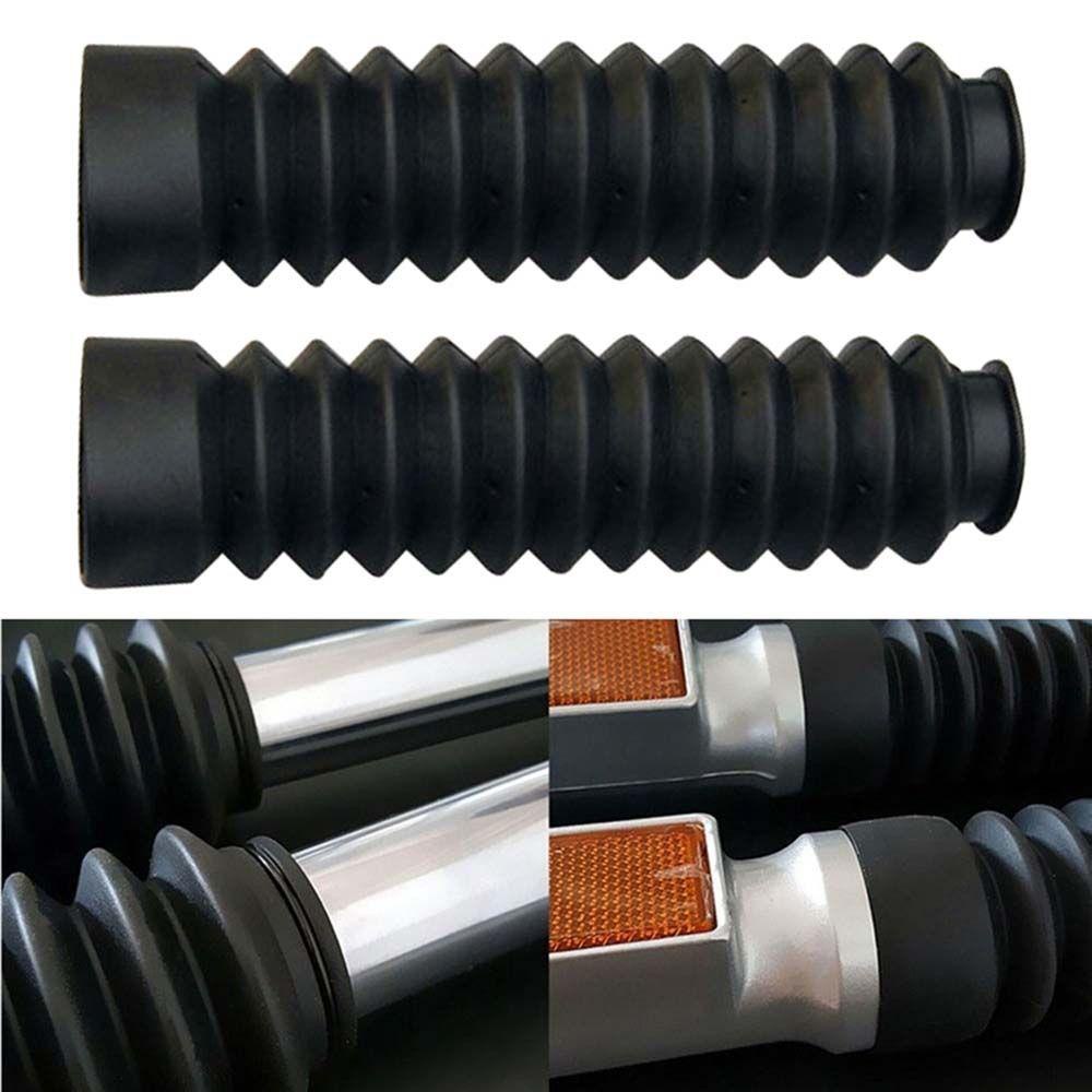 Vỏ Bọc Phuộc Trước Xe Máy Chống Sốc Chống Bụi Bằng Cao Su Kèm Vòng Sắt