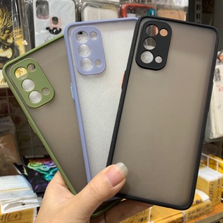 Ốp Oppo Reno5 viền dẻo màu lưng nhám viền bảo vệ camera