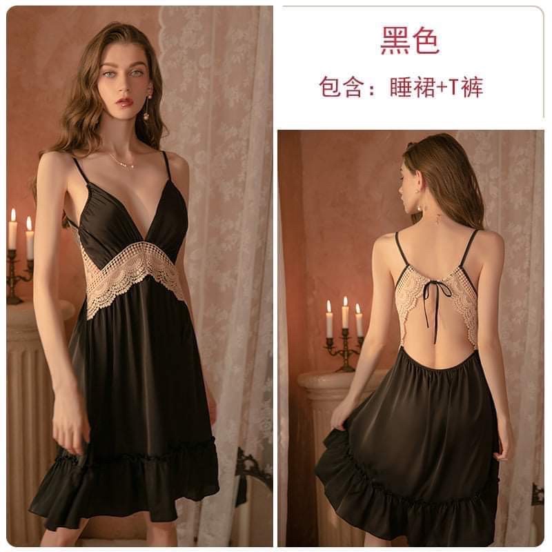 Váy Lụa Đuôi Cá Tiểu Thư Sexy