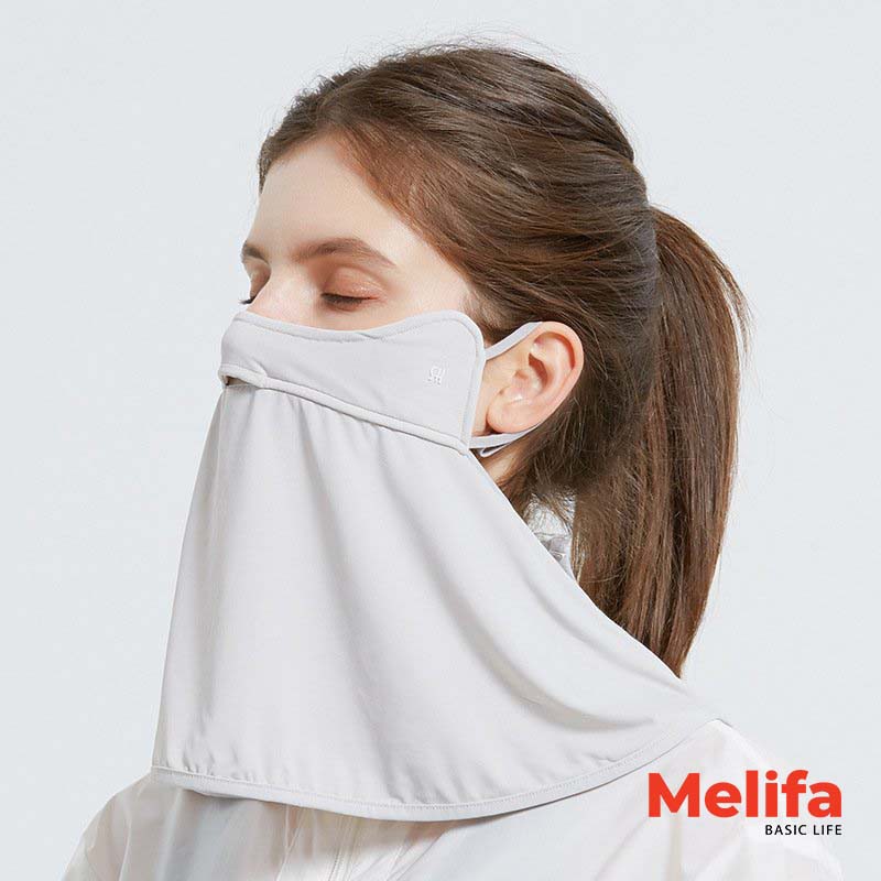 Khẩu trang chống nắng trùm cổ vai , chống tia UV UPF50+ chất cotton lụa  mã MELI0066 | BigBuy360 - bigbuy360.vn