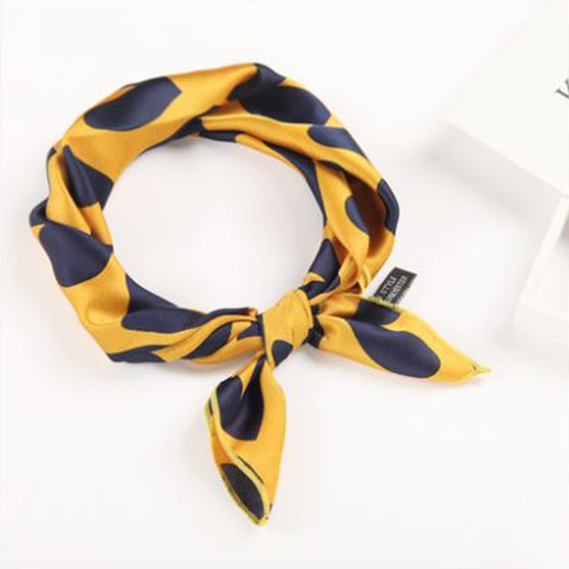 Khăn Lụa Satin Vuông 50 Cái Làm Băng Đô Cài Tóc Cổ Điển Cho Nữ YOUYO