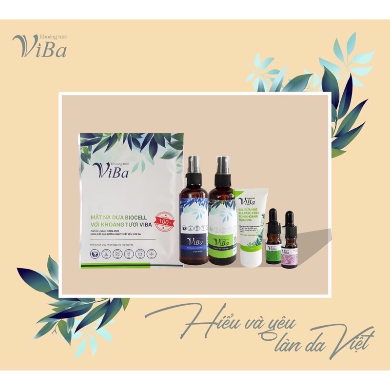 [HCM-GIA TOT] Serum trẻ hoá da ViBa. Serum trẻ hoá da thông minh. Serum ViBa.