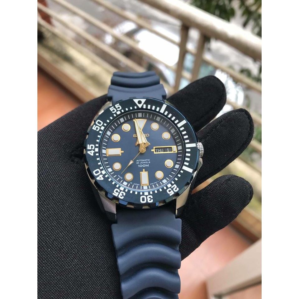 Đồng hồ NAM Seiko Sport Automatic SRP605J2 - Bản dây cao su, nội địa Nhật