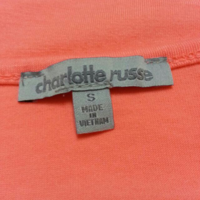 Đầm thun ngắn tay Charlotte Russe xuất Mỹ