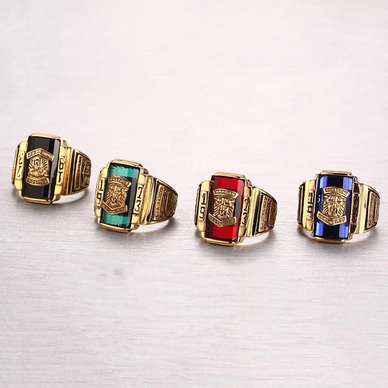 NHẪN NAM MÀU VÀNG VÀ BẠCH KIM HÌNH ĐẦU LÂN NN018