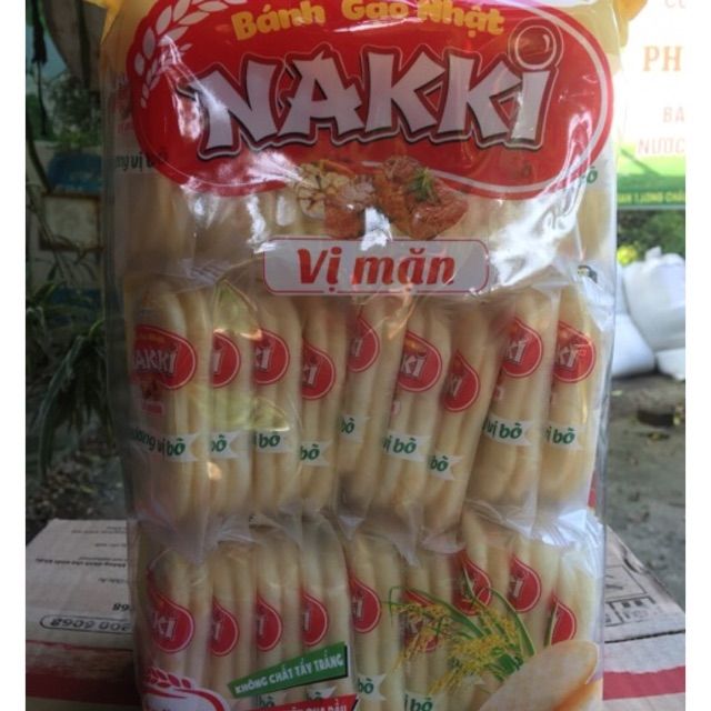 Bánh gạo mặn Nakki