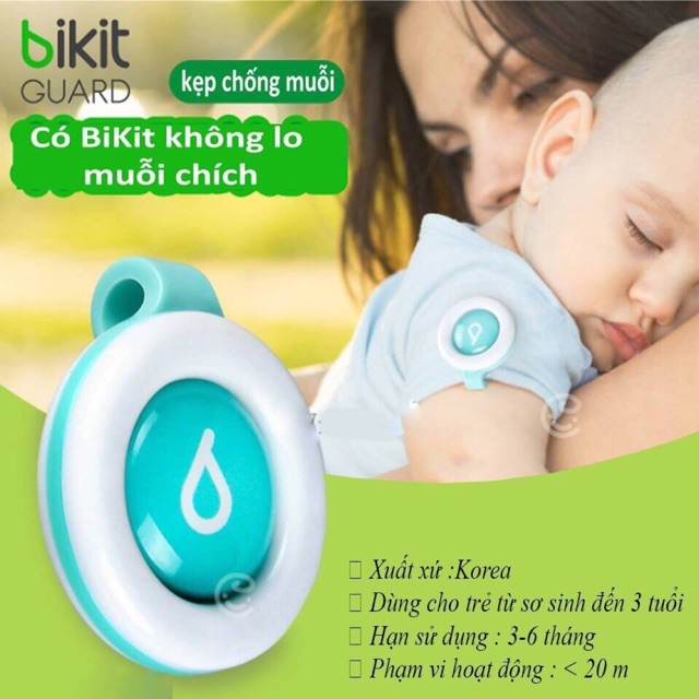 Kẹp chống muỗi Bikit Hàn Quốc