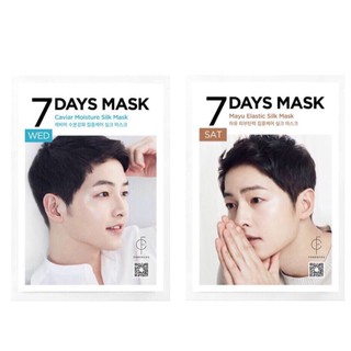 Mặt Nạ Dưỡng Trắng Da Song Joong Ki 7Days Mask 25ml Chính Hãng