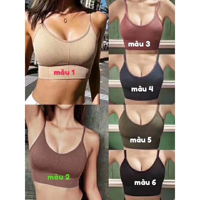 Áo Bra Tập Gym Chiết Gân Tạo Eo Đa Năng Siêu Hot Hàng Cao Cấp 818