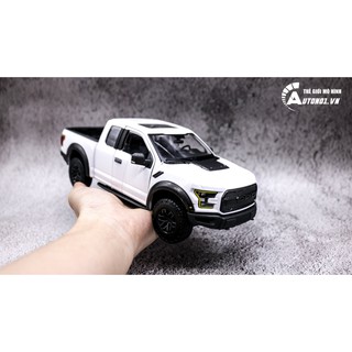 MÔ HÌNH 2017 FORD RAPTOR F150 WHITE 1:24 MAISTO 3298