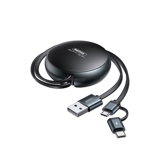 Cáp sạc 2A 2 trong 1 Remax RC-182 Micro/Lightning Micro/TypeC