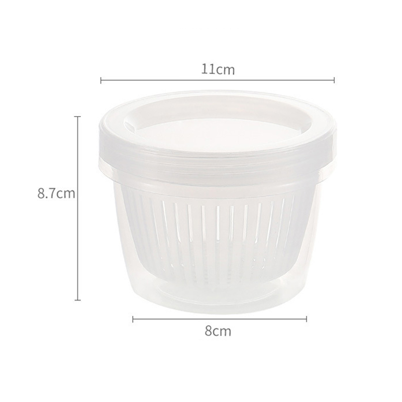 Hộp Nhựa Tròn Trong Suốt Đựng Thực Phẩm Tiện Lợi