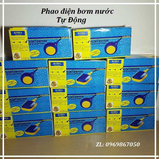 Role an toàn công suất lớn SRF111X - Phao điện chống tràn chống cạn KWS-5M.