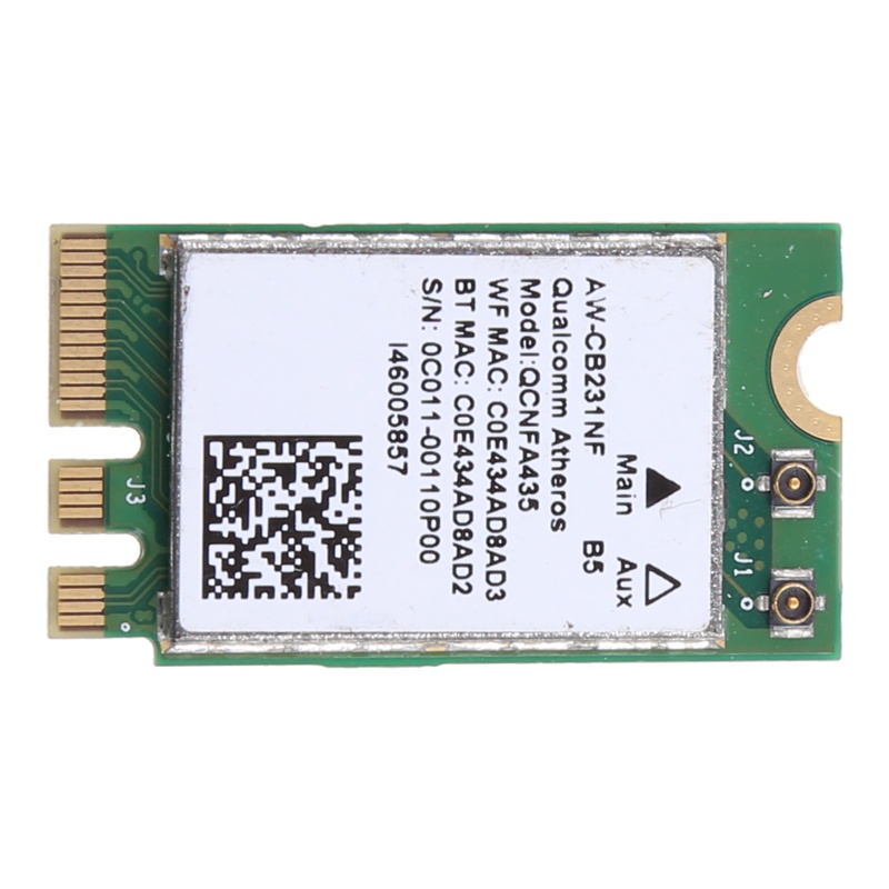 Thiết Bị Chuyển Đổi Không Dây Cho Laptop QCA9377 QCNFA435 802.11AC 2.4G / 5G NGFF WIFI WLAN