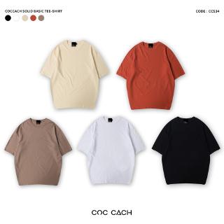 UNISEX - Áo phông COCCACH solid oversize CCS34