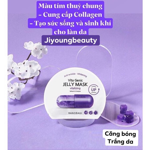 1 Miếng Mặt Nạ Vita Genic Banobagi mẫu mới 2020