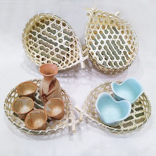 Combo 5 rổ tre cá