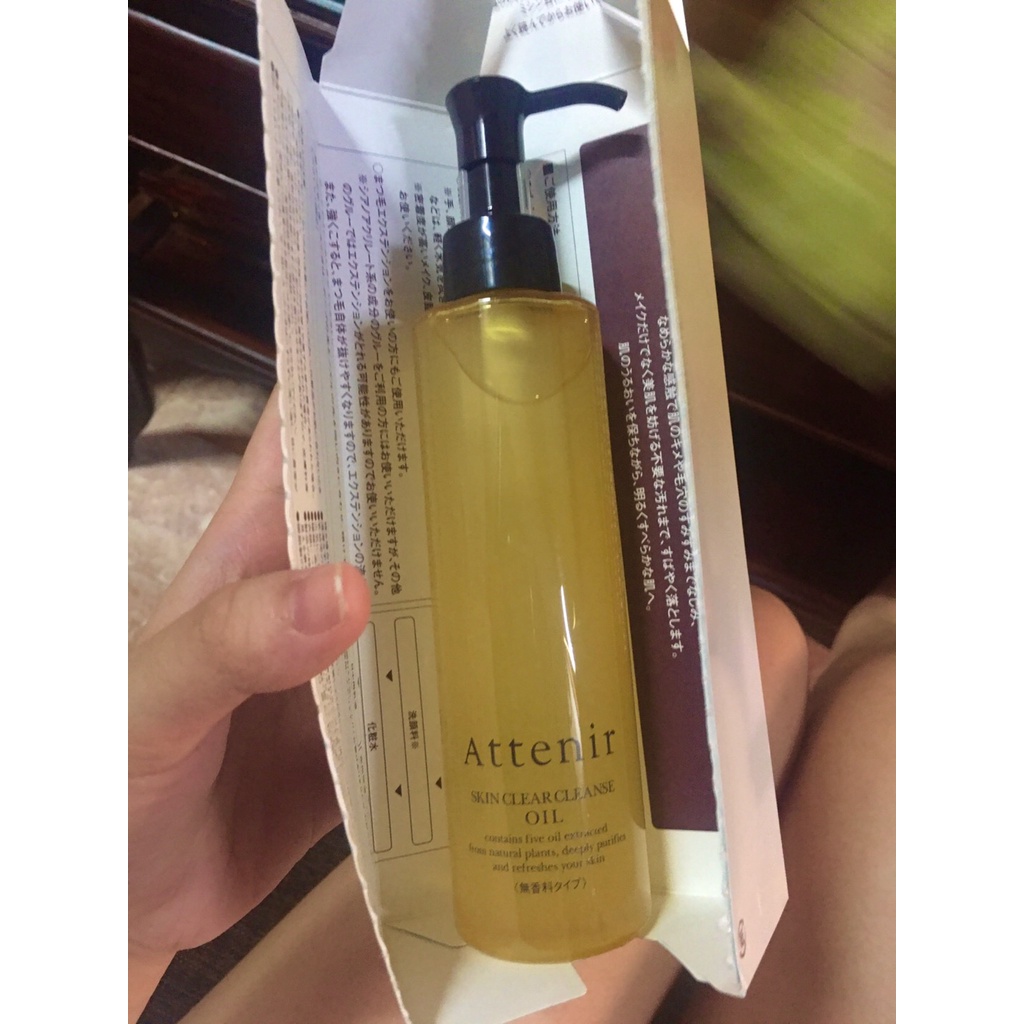 Dầu tẩy trang 175ml Attenir Skin Clear Cleanse Oil Nhật Bản
