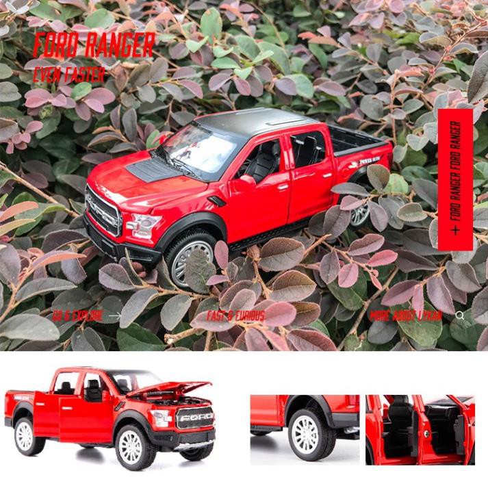 Mô hình xe ô tô Ford Ranger 1:32