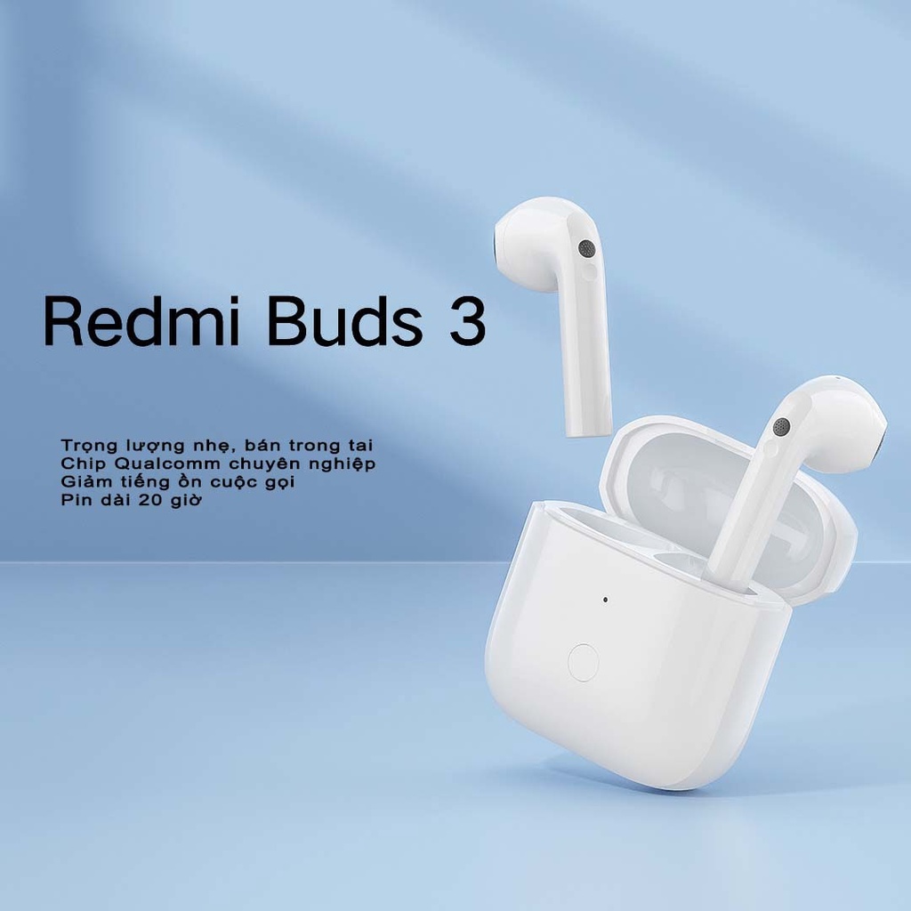 [Mã ELBAUCN1 Giảm 5%] Tai Nghe Bluetooth Không Dây Xiaomi Redmi Buds 3