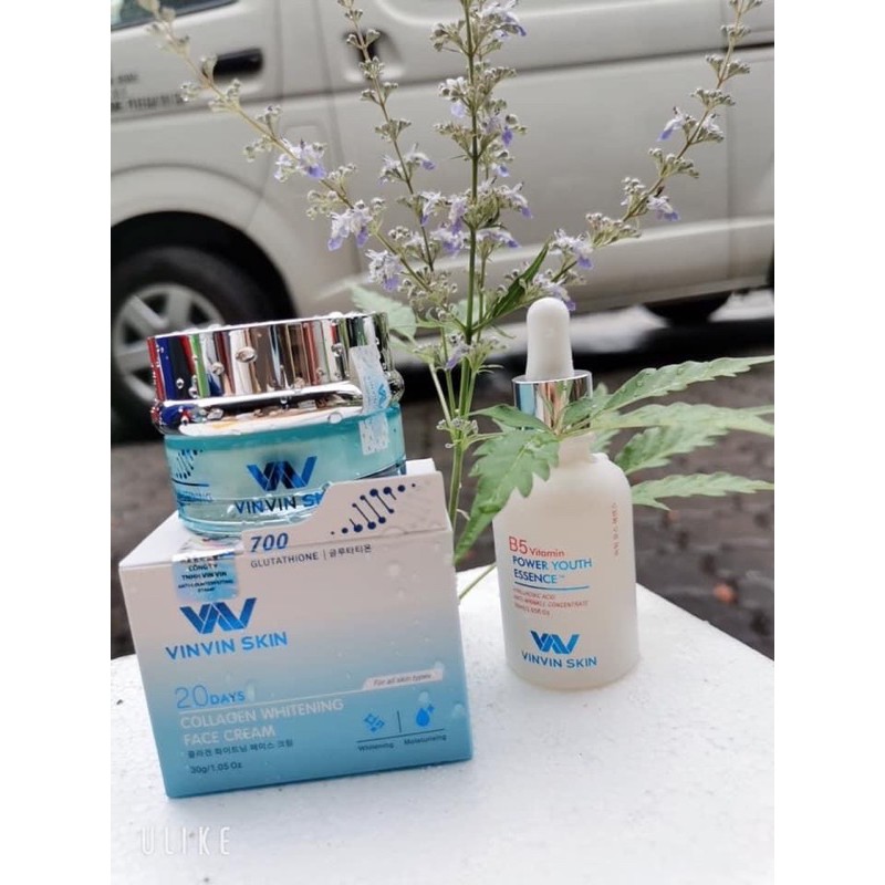 combo dưỡng trắng dA