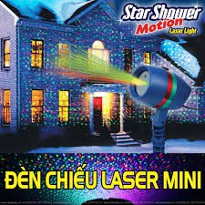 Đèn chiếu laser trang trí mini Star Shower dangchien