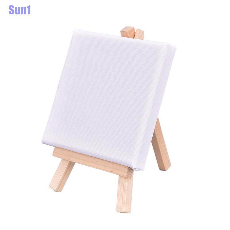 Tranh canvas Mini 10Cmx10Cm Khung Gỗ Độc Đáo Thú Vị Dành Cho Bé
