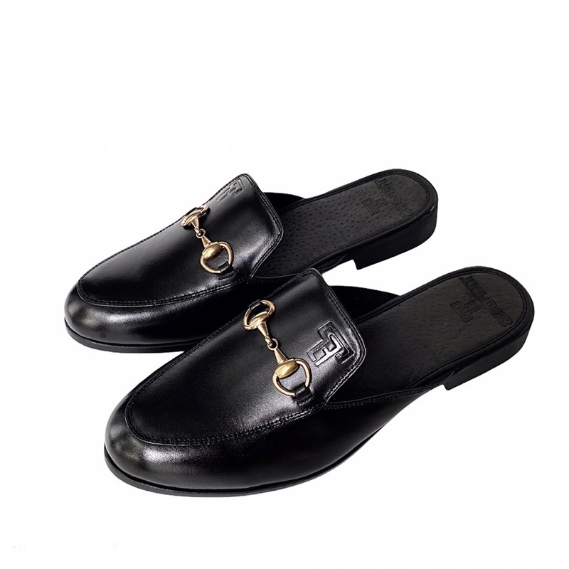 Giày sục nam nữ da bò mules shoe TEFOSS HT751-1 da thật size 35-45