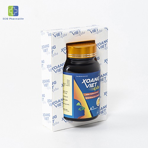Xoang Việt - Hộp 30 viên - Hỗ trợ người viêm xoang cấp và mạn tính, viêm xoang do dị ứng, viêm mũi dị ứng