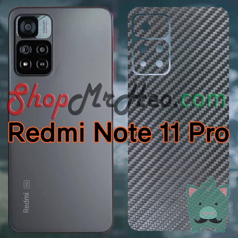 Dán Skin Màu Mặt Sau Lưng Nhôm Xước Xiaomi Redmi Note 11 Pro - Redmi Note 11 4G - Redmi Note 11 5G - Poco M4 Pro 5G