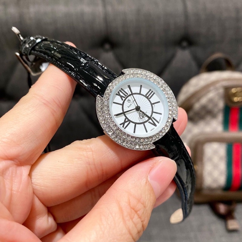 Đồng hồ nữ Royal đính đá mẫu mới 2022 size 32mm