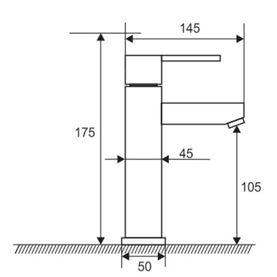 Vòi chậu lavabo nóng lạnh inox 304 Zento SUS3306